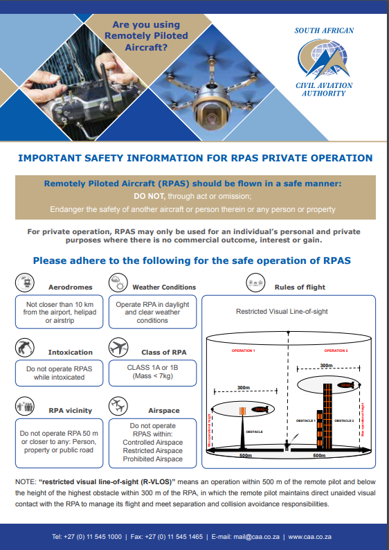 Drone Laws in South Africa