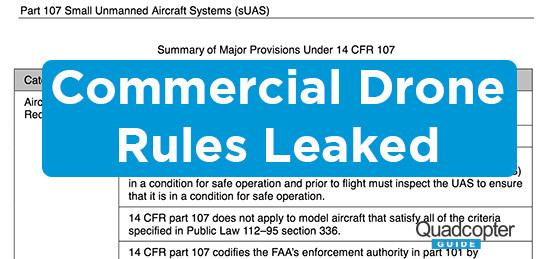 FAA Part 107 - Rules and Requirements for Commercial Drone Operations